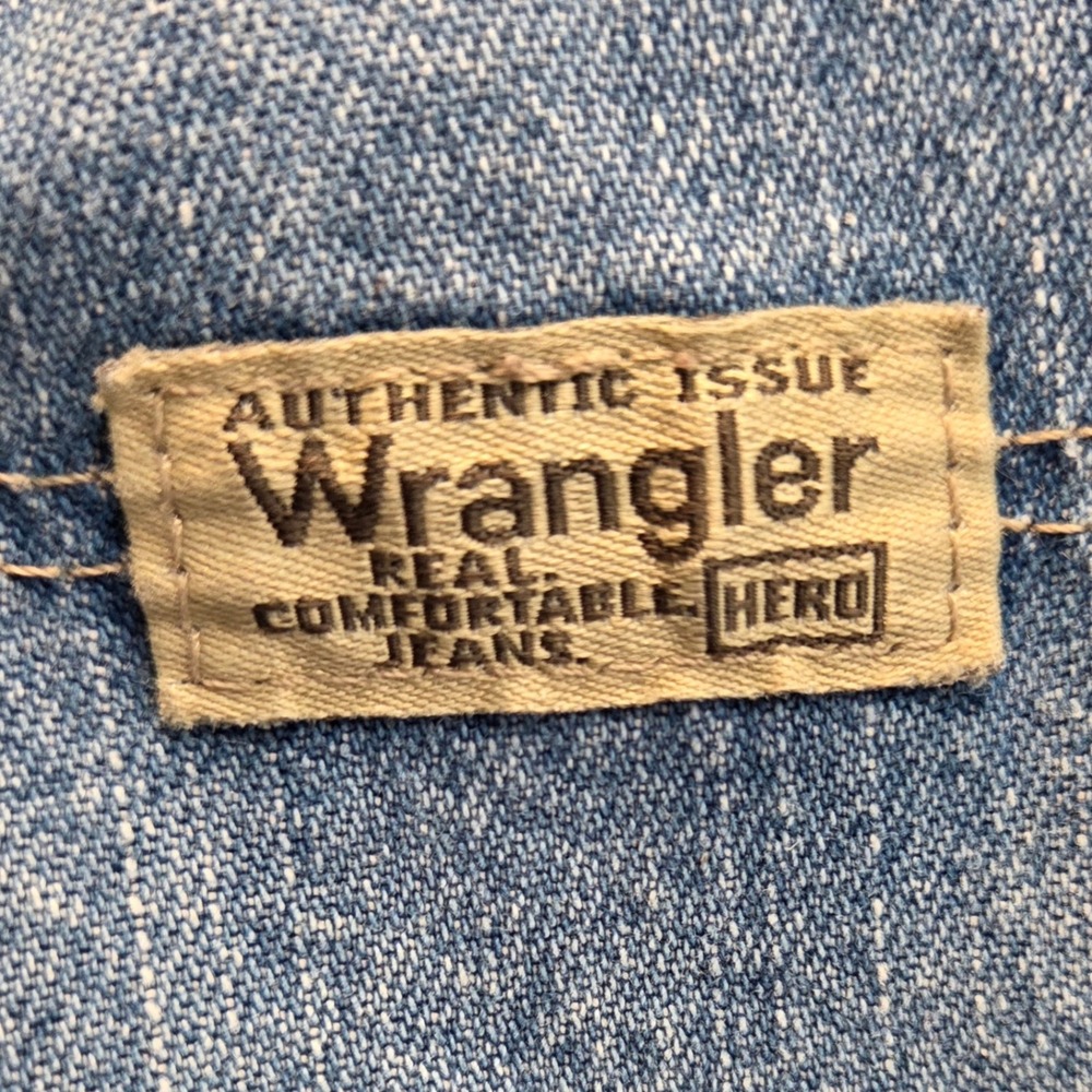 Wrangler Hero Mens Carpenter Jeans Medium Wash Denim Blue 38x30 - Picture 7 of 11